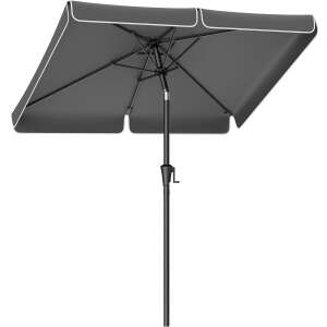 SONGMICS Napernyő - Terasz - 200x150cm - Szürke