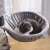 FEANDREA Large Cat Tree with Plush, Hammock and Scratching Cave - Hammock detail