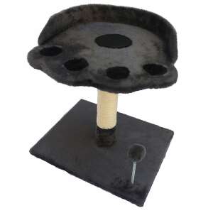 Cat Play Set with Bed and Scratching Posts, Ball, 48cm, Dark Grey 100433899 - Pet Care