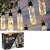 LED String Lights, Lux model, 10 bulbs, 380 cm, solar powered, warm white light 100435862
