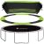 Spring Protection for Trampoline with 305 cm Diameter, Green and Black 100436041