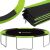 Spring Protection for Trampoline with 305 cm Diameter, Green and Black 100436041