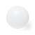 White inflatable water polo ball