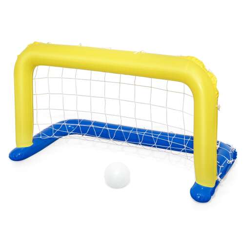 Inflatable water polo goal with net and ball, Bestway