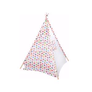 Multicolored Owl Play Tent for Kids - Teepee