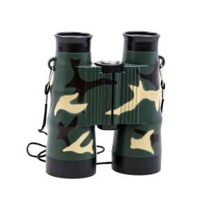 Binoclu camuflaj pentru copii cu busolă și curea de gât - Jocuri stiintifice si exploratori