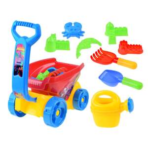 Spiderman sandbox set with wagon, rake, shovel, watering can and molds - Inflatable Toy & Beach Toy