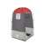 Pavillo portable changing room tent, red and grey, for camping and beach