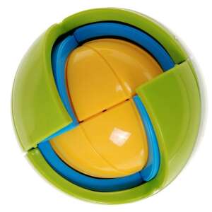 Zielona i żółta 3D piłka-puzzle, 21 elementów - Puzzle 3D