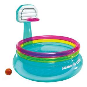 Intex Jump-o-Lene™ Inflatable Play Center, Shoot'n bounce, 196 x 180 x 152 cm 107950324 - Intex