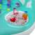 Bestway double inflatable pool float with cup holder close up