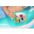 Bestway double inflatable pool float with cup holder close up