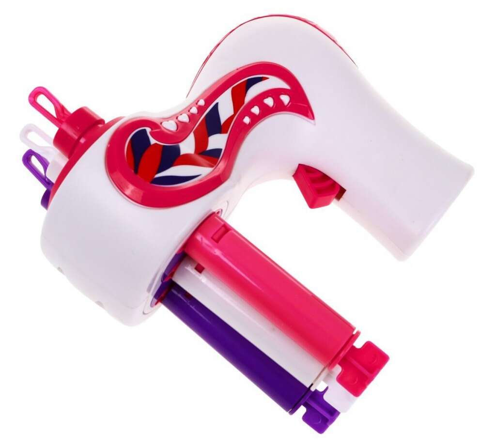 Hajfonó szett, 32 db, Műanyag, Többszínű