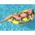 Woman sunbathing on Bestway lemon inflatable pool mattress