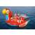 Bestway SSA 105 Parrot Rider inflatable island, 6 people, in the water