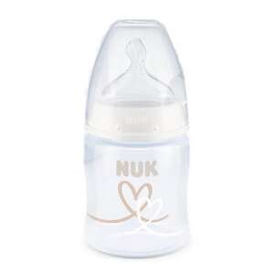 NUK First Choice Temperature Control cumisüveg 150 ml - Fehér szíves 37168130 Nuk Cumisüveg