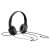 Hoco W24 Enlighten vezetékes fejhallgató és fülhallgató szett mikrofonnal - Fekete/Kék 37170217}
