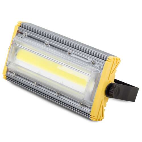 Reflektor halogenowy LED COB 50W liniowy 5000 lm, żółto-czarny 73976754