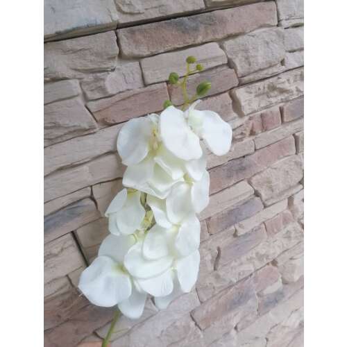 Orchidea szálas 105 cm-fehér 37199406