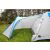 Malcom 4 person Kempings tent with canopy 180x310cm #grey-blue 140228599
