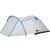 Malcom 4 person Kempings tent with canopy 180x310cm #grey-blue 140228599