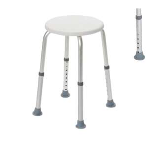 Okrúhla sprchová stolička GMed - Nastaviteľná výška, 110 kg