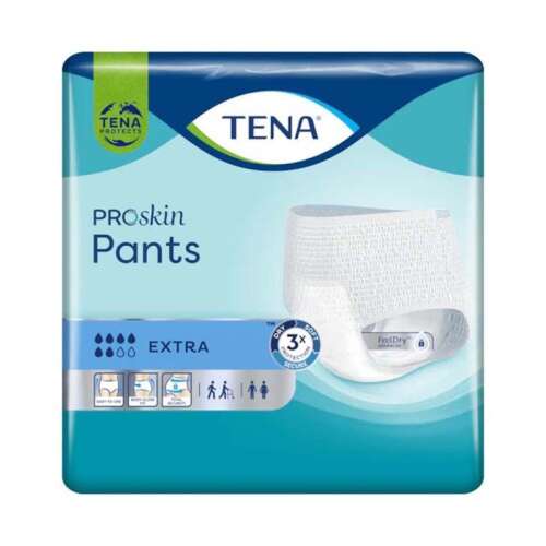 Tena ProSkin Pants Extra pantaloni pentru incontinență pentru adulți, 15 bucăți