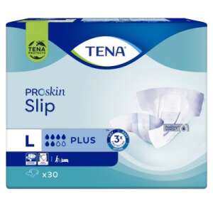 Scute Tena ProSkin Slip Plus cu închidere cu scai, mărime L, 30 bucăți - Îngrijire la domiciliu