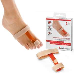 Berkemann Korekčný pásik na kladivkový prst, starostlivosť o nohy, korektor prstov, kladivkový prst, hallux valgus, separátor prstov - Každodenná fixácia kĺbov