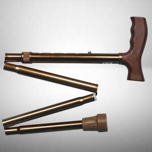 Baston Pliabil - Bronz - 4 Piese