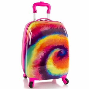 HEYS Batikolt Rainbow 4-Wheel ABS Suitcase, tie-dye luggage for kids - Kids' Suitcase