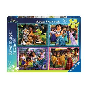 Ravensburger 4x100 darabos puzzle - Disney Encanto témájú kirakós gyerekeknek - Ravensburger