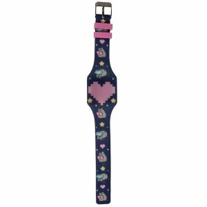 Pusheen Cicás LED Karóra - Lányoknak - Sötétkék 114191755 - Gyerek óra