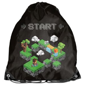 Paso Minecraft START PLAYER Gamer Tornazsák - 38x34 cm 114194581 - Paso