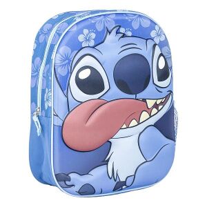 Disney Stitch 3D Ovis Hátizsák, Kék - Paso