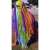Rainbow synthetic hair braids Soulima 23571, long hair style, colorful braids