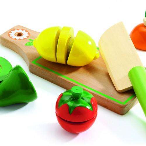 Faszeletelő gyümölcsök és zöldségek - Szerepjáték készlet (Fruit and Vegetable Slicer - Role-Playing Set)