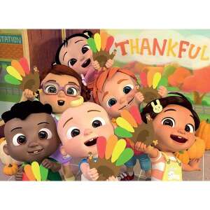 Cocomelon maxi kirakós játék, 60 darabos, kétoldalas, a Cocomelon karakterekkel - CoComelon