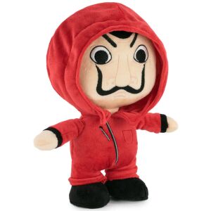 Plyšová hračka, Money Heist, La Casa De Papel, červená, 25 cm
