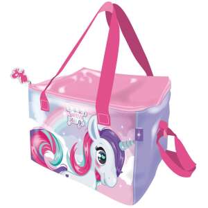 Geantă de prânz izolată Unikornis Sparkle, roz cu design de unicorn, 22,5 cm - Transportatori de alimente și băuturi