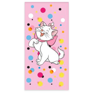 Disney Marie Cat beach towel, pink cotton bath towel 60x120cm - Bath Towel, Washcloth, Hooded Towel