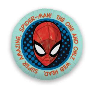 Pókember Web Head formapárna, 35x35 cm, Velúr, Szuper Csodálatos Pókember! - Homyl