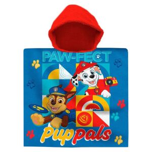Paw Patrol Paw-fect Kapuzenponcho Handtuch, 60x120 cm - Mancs Őrjárat