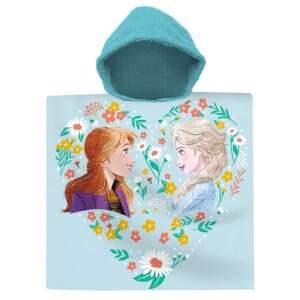 Disney Frozen Anna and Elsa hooded beach towel poncho, 60x120 cm - Bath Towel, Washcloth, Hooded Towel