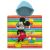 Disney Mickey Mouse hooded poncho towel, summer beach towel, 60x120 cm