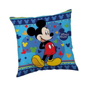 Disney Mickey egér kék díszpárna 40x40 cm - Díszpárna