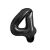 Black number 4 foil balloon, 85cm, party decoration