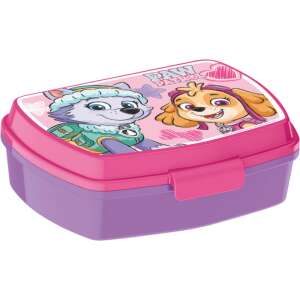 Paw Patrol Lunchbox mit Skye und Everest, rosa und lila, aus Plastik - Lebensmittel- und Getränkebehälter für Kinder