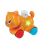 Vidám Cica Bébijáték - Orange Cat Baby Toy with Rolling and Musical Features