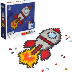 ND17_ZB-154325 Plus Plus Puzzle szám szerint Rakéta 500 db 3930